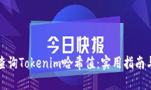 如何查询Tokenim哈希值：实用指南与技巧