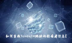 如何查找TokenIM地址的持有