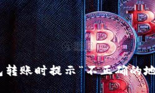 Tokenim钱包转账时提示“不正确的地址”解决指南